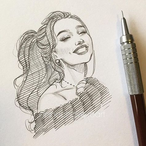 Happy Face Expression Drawing, Sketches Music, Drawing Ideas Sketches, Happy Face Drawing, Pencil Art Love, Music Sketch, Drawing Happy, Smile Drawing, Angel Drawing