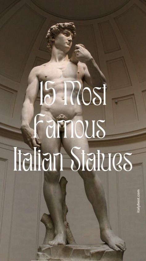 Italy Statues, The David Statue, Italian Artwork, Italian Statues, Angel Statues Sculpture, Italian Sculpture, Italy Holiday, Italian Pride, Famous Sculptures