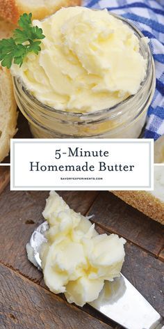 Cheese Recipes Homemade, Butter Recipes Homemade, Flavored Butter Recipes, Diy Butter, Butter At Home, Make Butter, Making Butter, Homemade Condiments, Flavored Butter