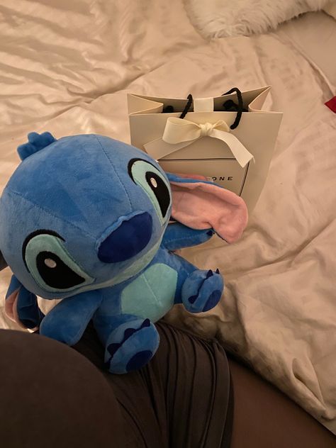 Stitch Disney Teddy, Stitch Toy Aesthetic, Disney Teddy Bear, Stitch Stuff Toy, Lilo And Stitch Stuff, Stitch Teddy Bear, Stitch Aesthetic, Stitch Teddy, Stitch Bear