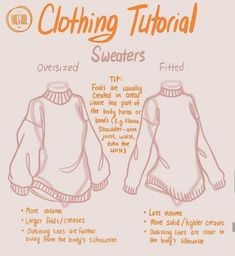 How To Draw Oversized Clothes, Affordable Clothing Websites, Oversized Sweater Outfit, Undertale Comic Funny, Oversized Outfit, Body Pose Drawing, Drawing Anime Clothes, Book Drawing, Fashion Design Drawings
