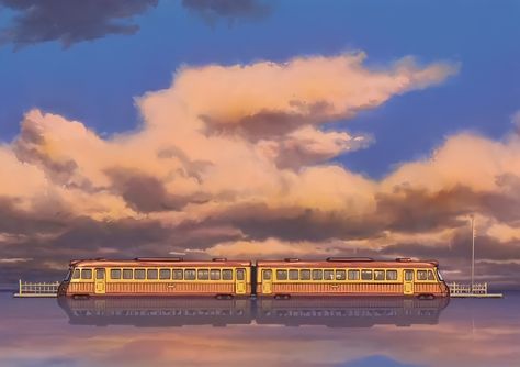 Spirited Away Movie, Spirited Away Wallpaper, Ghibli Icons, Studio Ghibli Spirited Away, Ghibli Studio, Train Posters, Kiki’s Delivery Service, Avatar Picture, Spotify Covers