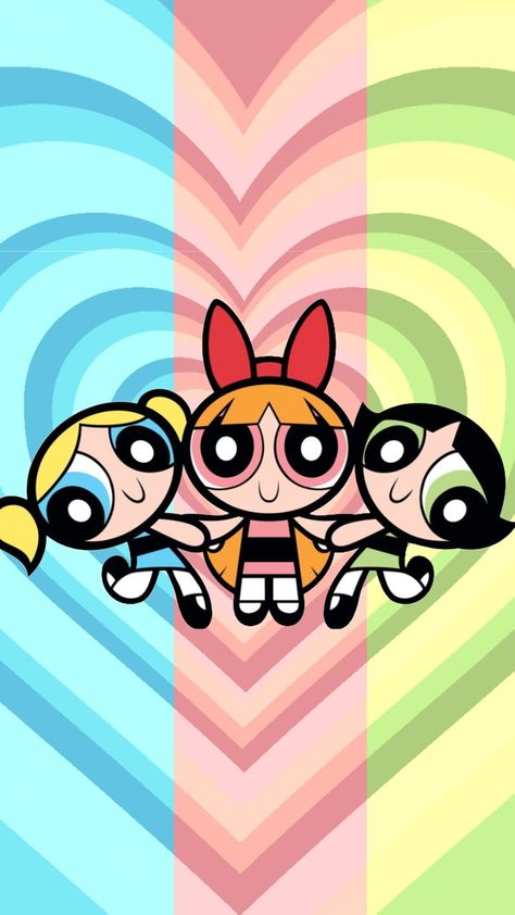 Powerpuff Girls Wallpapers, The Powerpuff Girls Wallpaper, Powerpuff Kızları, Lukisan Comel, Tapeta Z Hello Kitty, Whatsapp Wallpaper Cute, Anak Haiwan, Powerpuff Girls Wallpaper, Cute Walpaper