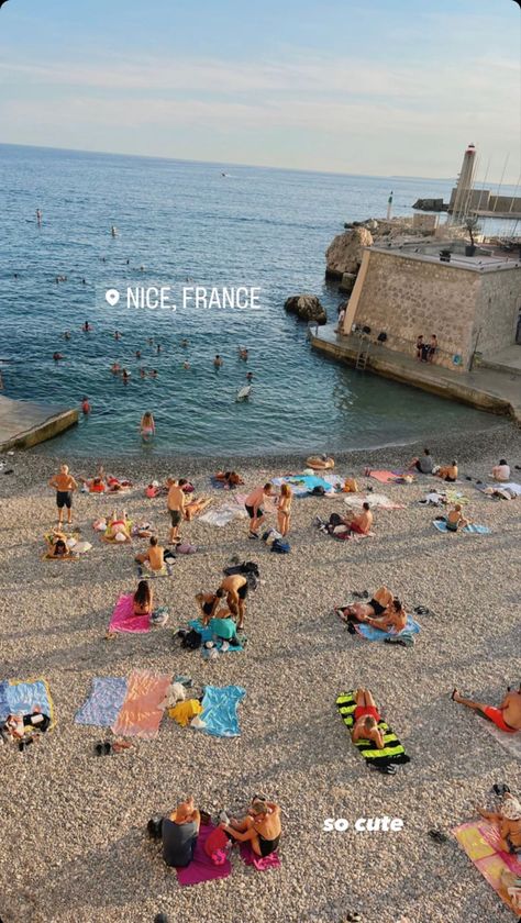 Summer Aesthetics, Lev Livet, France Aesthetic, French Summer, Senior Trip, Cote D Azur, Nice France, Europe Summer, Future Travel