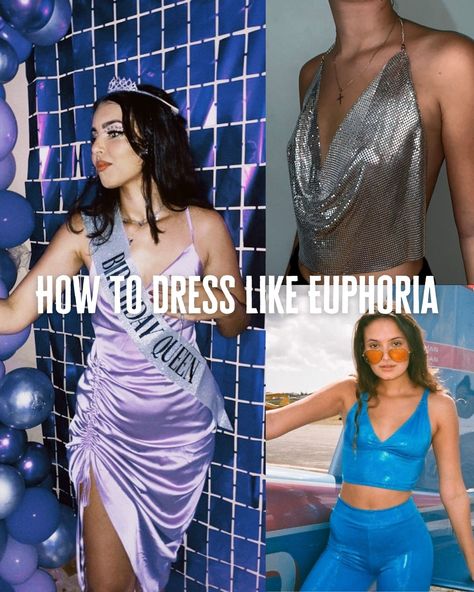 31 Euphoria Themed Outfits - ljanestyle Euphoria Skirt Outfits, Euphoria Formal Outfits, Rue Party Outfit Euphoria, Easy Euphoria Outfit, Euphoria High School Outfits, Euphoria Prom Outfits, Euphoria Inspired Outfits Maddy, Euphoria Dress Outfits, Euphoria Themed Outfits Party