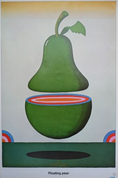 Milton Glaser Nature, Beverage Posters, Yellow Submarine Art, Rainbow Band, Milton Glaser, Denver Art Museum, Denver Art, Graph Design, Type Illustration