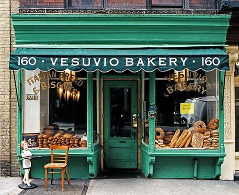 Design Context: Bakery shop fronts Nyc Bakery, Bakery New York, Chris Stein, Vintage Bakery, Storage Inspiration, Storefront Design, Juergen Teller, Rough Trade, New York Night