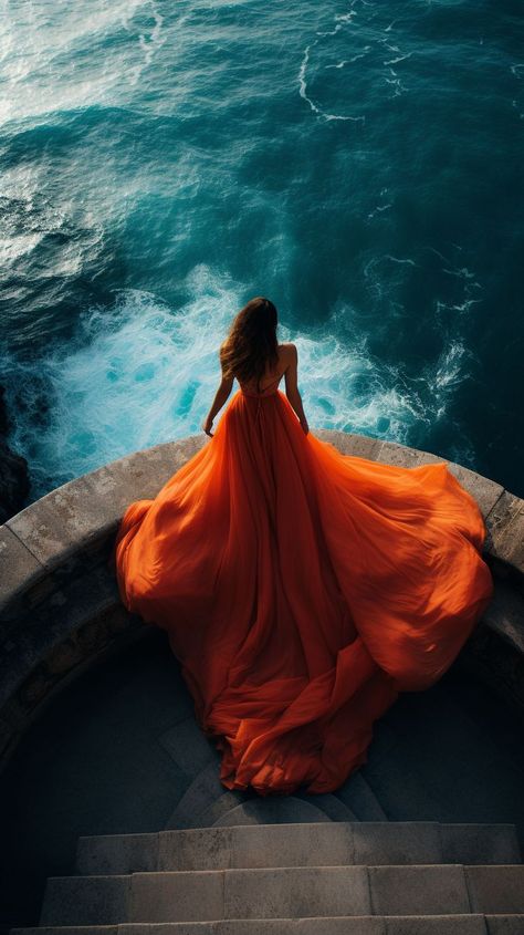 A woman in a beautiful long dress stending on the castle balcony and looking at the waves of the ocean

 raging ocean, long ddress, fashon model agency, fashion model,
woman longd ress, wedding dress, wedding long dress, sea castle, ocean landscape, ocean castle, fashion, 
midjourney, neural network, ai Long Dress Outdoor Photoshoot, Ocean Dress Photoshoot, Long Dress Photoshoot Ideas, Long Dress Photoshoot, Castle Balcony, Ocean Castle, Raging Ocean, Ocean Photoshoot, Yacht Photography