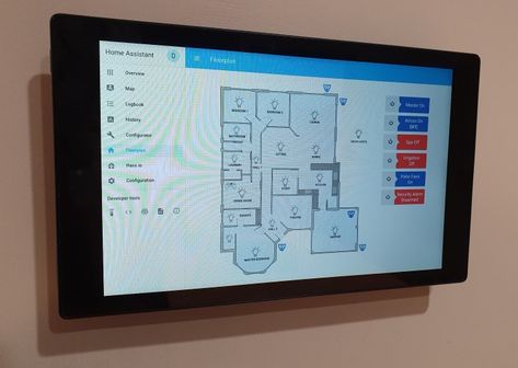 Home Assistant Dashboard, Arduino Home Automation, Ipad Wall Mount, Smart Home Dashboard, Tablet Wall Mount, Home Command Center, Amazon Fire Tablet, Home Assistant, Smart Home Control