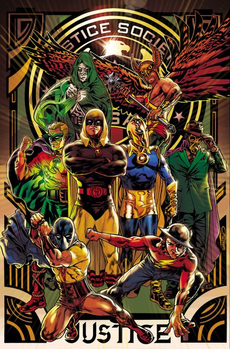 Justice Society of America #8 ~ Covsr by Tony Harris #jsa #justicesocietyofamerica #justicesociety #dccomics Dc Trinity, Dr Fate, Justice Society, Justice Society Of America, Arte Dc Comics, Dc Comics Artwork, Dc Comics Superheroes, Superhero Characters, The Justice