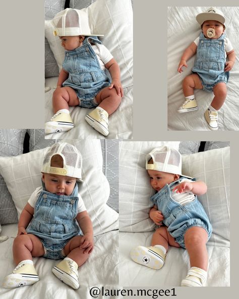 Baby fashion hat sneakers overalls jean skater baseball basketball street style fit Baby Boy Fits Summer, Baby Boy Outfits 0-3 Months, Baby Boy Summer Outfits 6 Months, Newborn Baby Boy Outfits Summer, Newborn Boy Summer Outfits, Newborn Summer Outfits Boy, Newborn Boy Outfits Summer, Baby Style Boy, Newborn Baby Boy Dress