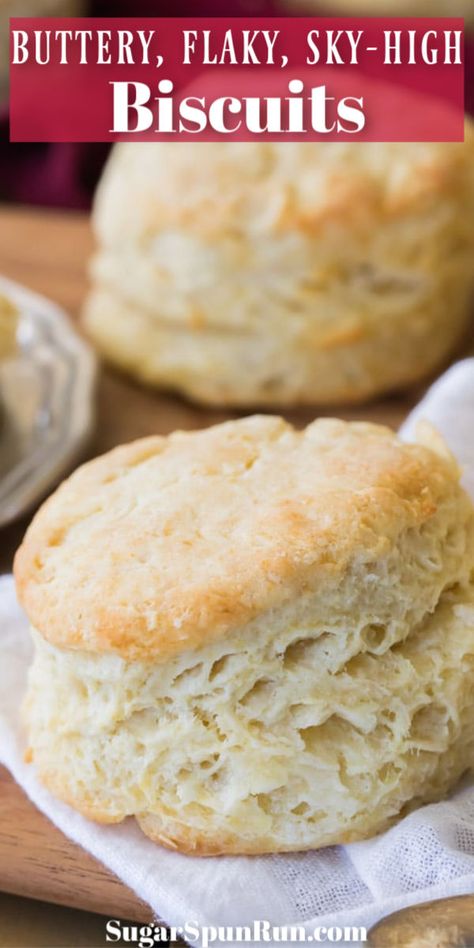 Best Flaky Biscuits, Super Flaky Biscuits, Homemade Biscuits Stand Mixer, No Fail Biscuits Recipe, Baking Soda Biscuits Easy, Easy Flaky Biscuit Recipe, Biscuit Recipe Shortening, Homemade Biscuits Without Buttermilk, Homemade Biscuits Easy