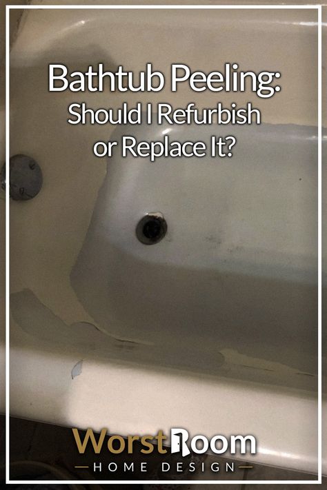 Bathtub Peeling: Should I Refurbish or Replace It? Bathtub Makeover, Tub Paint, Tub Refinishing, Southern Charm Decor, Reglaze Bathtub, Bathtub Repair, Bath Tube, Painting Bathtub, Built In Bathtub