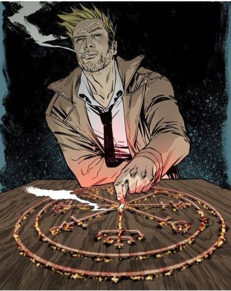 John Constantine Constantine Comic, Art Dc Comics, Constantine Hellblazer, Vertigo Comics, John Constantine, Univers Dc, Pahlawan Marvel, Arte Dc Comics, Comic Manga