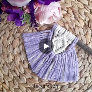 Macrame Towel Holder, Macrame Wall Hanging Tutorial, Tutorial Ideas, Macrame Wall Decor, Macrame Decor, Design Decoration, Viral Video, Viral Post, Macrame Patterns