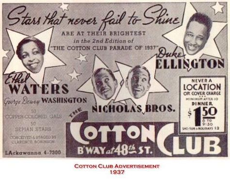 The Cotton Club is a 1984 crime-drama, centered on a Harlem jazz club of the 1930s, the Cotton Club. Description from imgarcade.com. I searched for this on bing.com/images Cotton Club Harlem, The Cotton Club, Swing Era, Harlem Nights, Harlem New York, Juke Joints, New York City Map, Lindy Hop, Club Poster