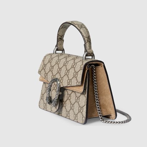 Gucci Dionysus Top Handle Bag, Gucci Dionysus Mini, Mini Top Handle Bag, Pre Fall 2023, Bags Gucci, Mini Top, Tiger Head, Handle Bag, Style Guide