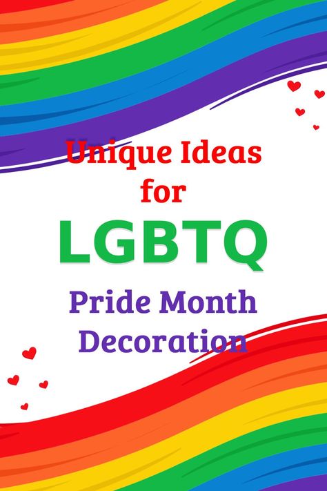 Lgbtq Party Ideas, Pride Month Craft Ideas, Pride Party Decorations Decorating Ideas, Pride Celebration Ideas, Ways To Celebrate Pride Month, Pride Month Office Decor, Pride Month Celebration Ideas, Pride Decorations Office, Lgbtq Decoration Ideas