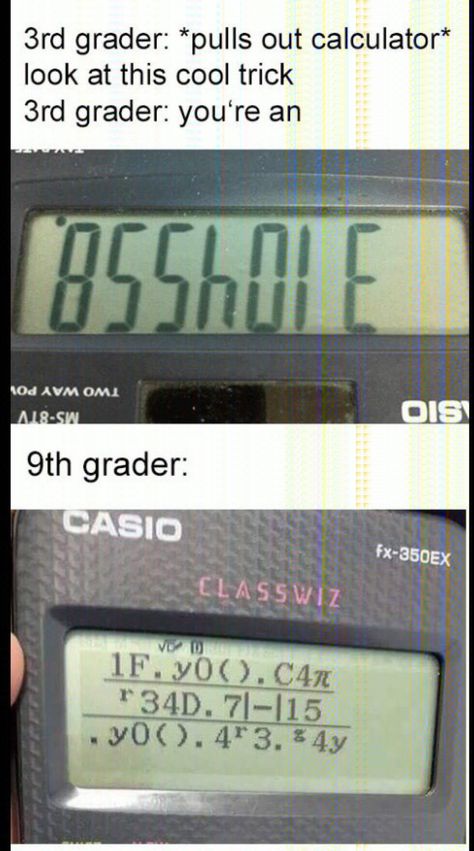 Comebacks That Hit Like a Punch to the Gut (25 Pics) #wow #funny #savage Funny Calculator Tricks, Calculator Tricks Funny, Random Stuff Aesthetic, D&d Aesthetic, Poster Ideas For School, T Or D, Taustakuva Iphone Disney, Beteg Humor, T 34