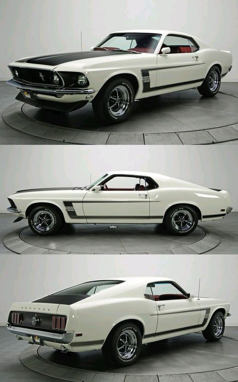 Mobil Mustang, Vintage Auto's, Muscle Cars Mustang, 1969 Ford Mustang, Mustang Boss 302, Ford Mustang Boss, Auto Retro, Mustang Boss, Classic Mustang