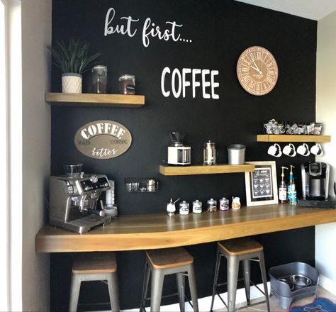 Office Breakroom Coffee Station, Teacher Lounge Coffee Bar, Teacher Lounge Coffee Station, Coffee Station Ideas Office, Staff Room Design Teacher Lounge, Coffee Lounge Ideas, Wall Kitchen Table, Teachers Lounge Decor, Kopi Aesthetic