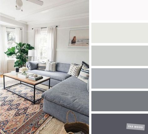 The best living room color schemes - Grey Palette #homecolor #livingroomcolor living room color scheme Blue Living Room Color, Living Room Color Scheme, Bernini Sculpture, Good Living Room Colors, Living Room Color Combination, Caravaggio Paintings, Room Color Combination, Color Palette Living Room, Standard Hotel