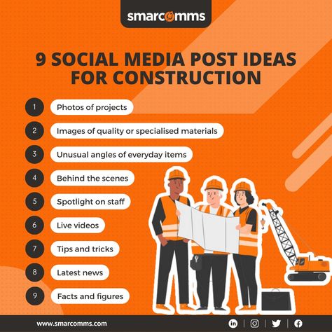 Construction Content Ideas, Construction Company Social Media Post, Roofing Social Media Posts, Construction Company Social Media, Construction Social Media Posts, Construction Marketing Ideas, Construction Marketing, Company Ideas, Feed Goals