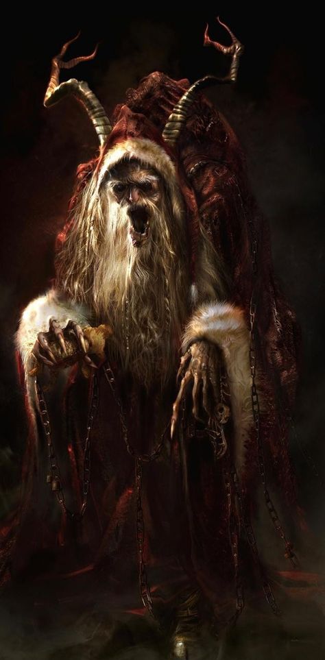 Krumpas Christmas, Christmas Horror Art, Krampus Movie, Pagan Christmas, Scary Christmas, Christmas Horror, Haunted Attractions, Creepy Christmas, Horror Movie Icons