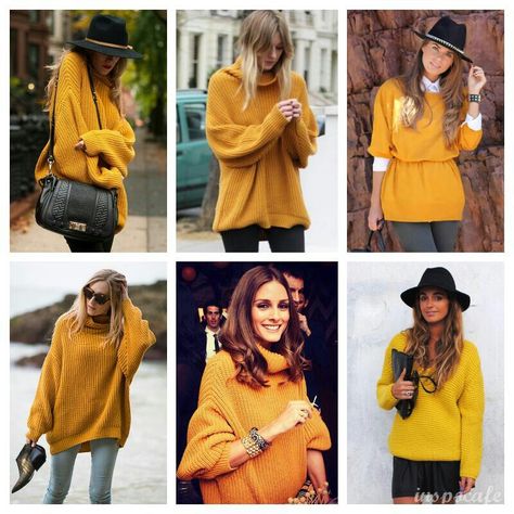 Wear a mustard jumper! Mustard, Mustard Jumper, Style List, Jumper, Ruffle Blouse, Street Style, My Style, How To Wear, Women's Top