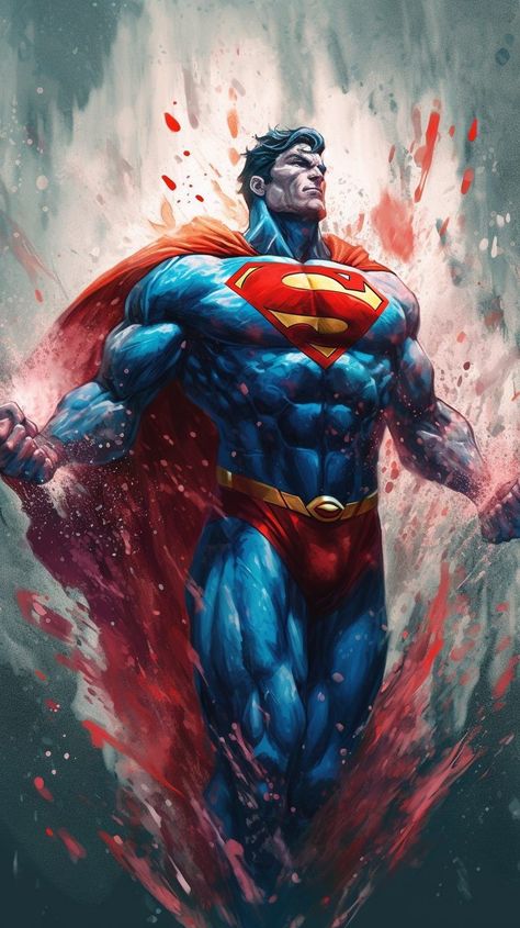 League Splash Art, How To Do Meditation, Arte Do Hulk, Superman Wallpaper Logo, Meditation Steps, Comic Superman, Superman Gifts, Superman Artwork, Superman Wallpaper