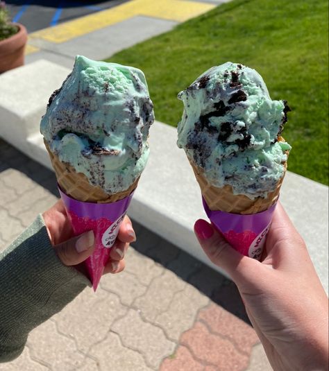 two friends holding their icecream they got together Essen, Mint Chip Aesthetic, Mint Chocolate Ice Cream Aesthetic, Mint Chocolate Chip Aesthetic, Mint Choco Ice Cream Aesthetic, Mint Chocolate Chip Ice Cream Aesthetic, Mint Ice Cream Aesthetic, Mint Chocolate Aesthetic, Mint Choco Ice Cream