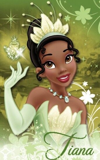 Tiara princess and the frog Lindo Disney, Tiana Disney, Tiana And Naveen, Princesas Disney Anime, Princesa Tiana, Disney Princess Tiana, Image Princesse Disney, All Disney Princesses, Disney Wedding Dresses