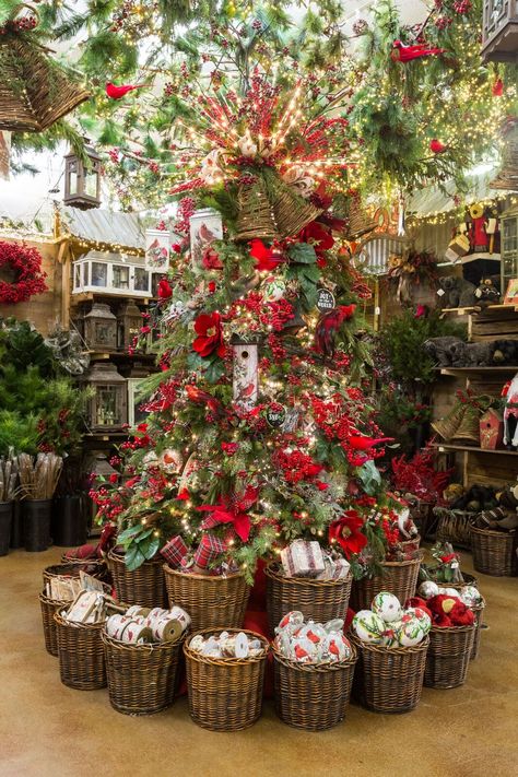 Christmas Tree Retail Display, Holiday Boutique Display, Christmas Displays Retail Store Fronts, Christmas Boutique Display, Boutique Christmas Display, Christmas Boutique Ideas, Retail Christmas Display, Christmas Store Window Displays, Christmas Display Ideas