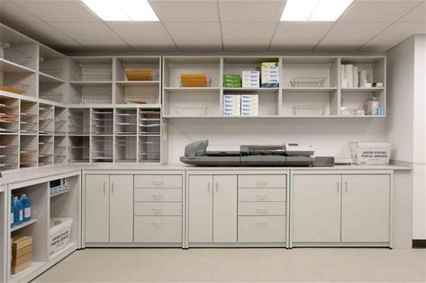 Angeles, Los Angeles, Office Storage Room, Office Furniture Arrangement, Furniture Arrangement Ideas, Small Office Room, Office Furniture Layout, Home Office Layouts, Mail Room