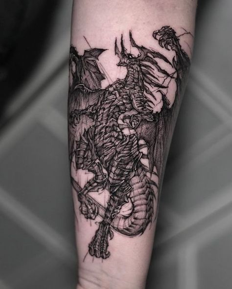 Bahamut Final Fantasy Art, Final Fantasy Xiv Tattoo, Unhinged Tattoo, Bahamut Tattoo, Final Fantasy Tattoo Ideas, Kh Aesthetic, Bahamut Final Fantasy, Small Feather Tattoo, Rebirth Tattoo