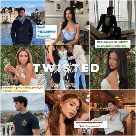 Twisted Love Josh Chen, Jules Twisted Love, Twisted Series Ava Chen, Twisted Love Bridget, Twisted Series Stella, Alex Volkov Ava Chen, Stella From Twisted Lies, Twisted Never After Series, Stella Twisted Lies Aesthetic