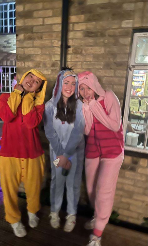 Halloween Costumes With 3 People, Triplets Costumes Friends, 3 People Disney Costumes, 3 Person Outfits, Onesie Halloween Costumes Group, 3 People Matching Costumes, Matching Outfits 4 People, Pairs Halloween Costumes Friends, 3 Person Matching Costumes