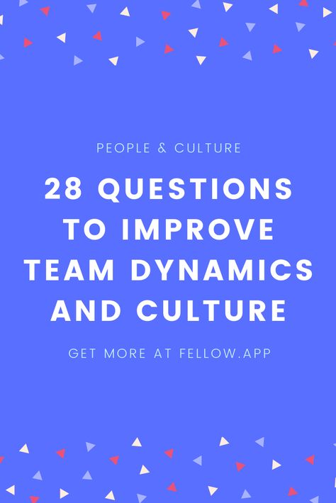 Building A Positive Team Culture, Engagement Questions At Work, Team Meeting Check In Questions, How To Improve Employee Morale, Organizational Behavior Management, Questions To Ask Your Staff, Improve Morale At Work, How To Improve Work Culture, Questions To Ask Your Boss