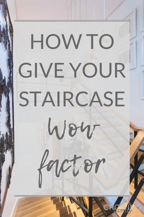 Does your staircase have wow factor? These staircase design tips will help you to take your stairs from functional to fabulous. #interiors #interiorstyle #interiordesign Lights On Stairs Staircases, Stair Lighting Wall, Historic Staircase Renovation, Ideas For Hall Stairs And Landing, Narrow Closed Staircase Ideas, Staircase Tall Wall Ideas, Staircase With No Railing, Staircase In The Living Room, Decoration For Stairs Wall