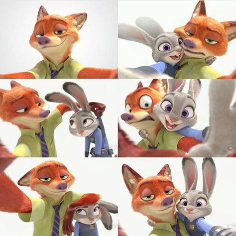 Judy Hopps Costume, Zootopia Fanart, Zootopia Nick And Judy, Zootopia Comic, Nick And Judy, Nick Wilde, Disney Zootopia, Judy Hopps, Cartoon Character Pictures