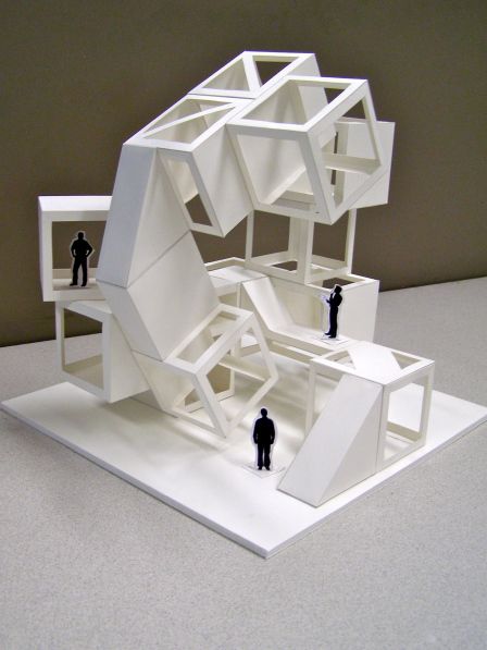 Pavilion Architecture, Cubes Architecture Concept, Cubes Architecture, Maquette Architecture, Models Architecture, Conceptual Model Architecture, Concept Models Architecture, Paper Architecture, Architecture Design Sketch