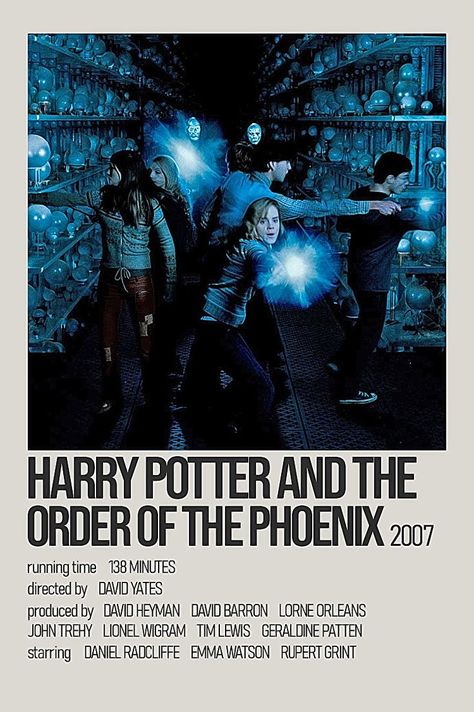 minimalist movie poster harry potter and the order of the phoenix Movie Poster Harry Potter, Script Dr, Harry Potter Order, Poster Harry Potter, Harry Potter Movie Posters, Phoenix Harry Potter, Series Posters, Indie Movie Posters, Harry Potter Wall
