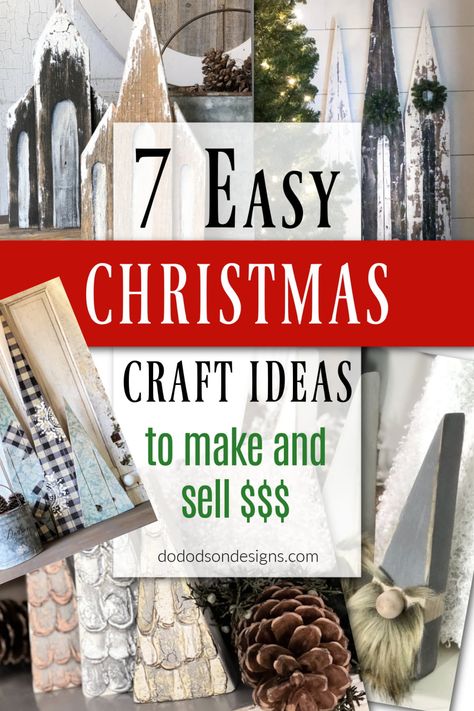 Christmas Craft Shows Best Sellers, Popular Christmas Crafts To Sell 2023, Christmas Make And Take, Christmas Home Decor Themes, Diy Christmas Crafts To Sell 2023, Christmas Market Diy Ideas, Trending Holiday Crafts 2023, Do Dodson Designs, Christmas Crafts Diy To Sell