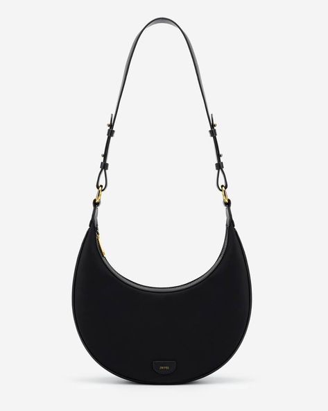 The 25 Best Expensive-Looking Handbags to Shop Now | Who What Wear UK Jw Pei, Purse Essentials, Moon Black, Handbags Affordable, Cheap Handbags, Vegan Bags, Cheap Bags, Black Women Fashion, Saddle Bag