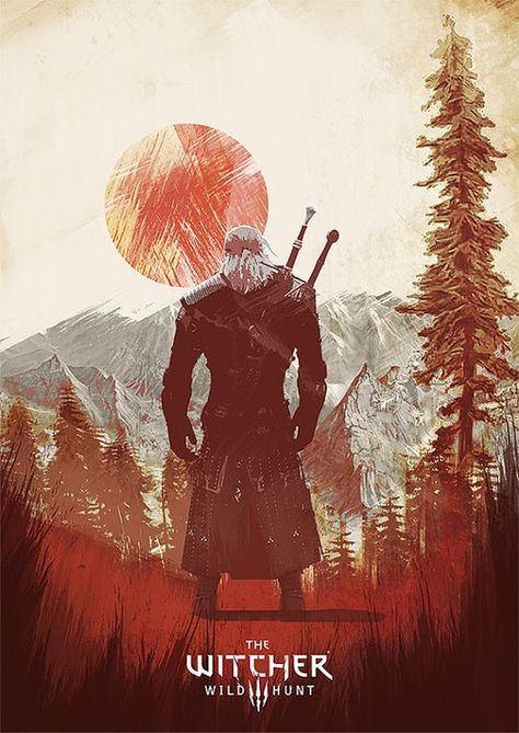 the witcher wild hunt Wild Hunt Art, Witcher Wallpaper, Poster Game, The Witcher Wild Hunt, The Witcher Game, The Witcher 3 Wild Hunt, The Witcher Geralt, Witcher Art, Hunting Art