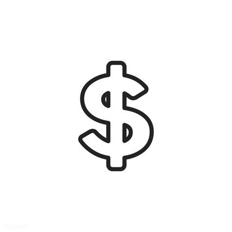 Money icon vector | free image by rawpixel.com White App Icons Cash App, White Bank Icon, Money Logo Icons, Money Logo Design Ideas, Mini Drawings Cute, Money App Icon, Money In Hand, App Icon White, Wallet Icon