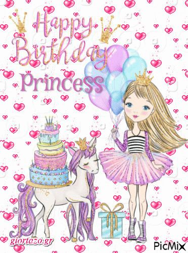 happy birthday Birthday Wishes Girl, Birthday Wishes For Kids, Happy Birthday Princess, Happy Birthday Kids, Best Birthday Quotes, Happy 8th Birthday, Birthday Wishes For Daughter, Birthday Girl Quotes, Happy Birthday Girls