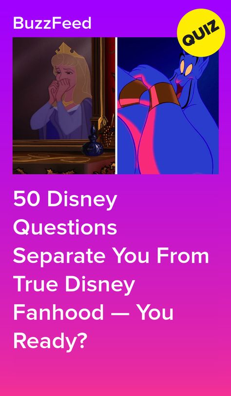50 Disney Questions Separate You From True Disney Fanhood — You Ready? This Or That Disney, Disney Trivia Questions And Answers, Disney Quizzes Trivia, Disney Trivia Questions, Disney Questions, Fun Quiz Questions, Disney Trivia, Fun Personality Quizzes, Disney Quizzes
