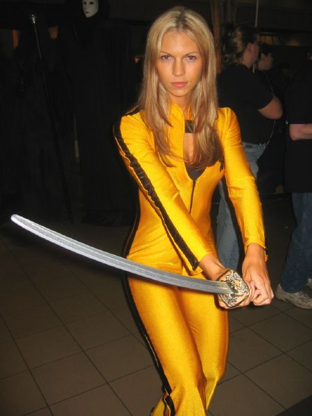 Bariloche, Beatrix Kill Bill Costume, Halloween Costumes Kill Bill, Kill Bill Halloween Costume, Kill Bill Halloween, Kill Bill Cosplay, Kill Bill Costume, Hot Halloween, Hot Halloween Outfits