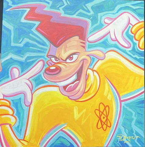 Powerline Tim Rodgerson Disney Fine Art Powerline Goofy Movie, Max Goofy, Max Goof, Horror Cartoon, Disney Fine Art, Goofy Movie, Classic Cartoon Characters, Classic Cartoons, Profile Pics